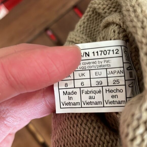 UGG Classic Ultra Mini Sock’D Platform Mustard Seed USA Women Size 8/UK6/EU39 - Picture 11 of 14